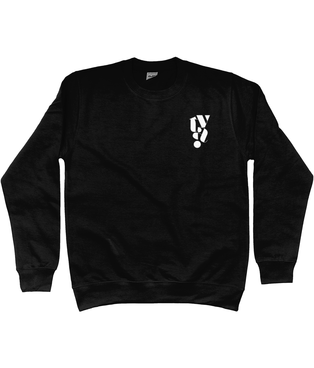 TVA Sweater zwart/rood