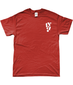 TVA T-shirt zwart/rood