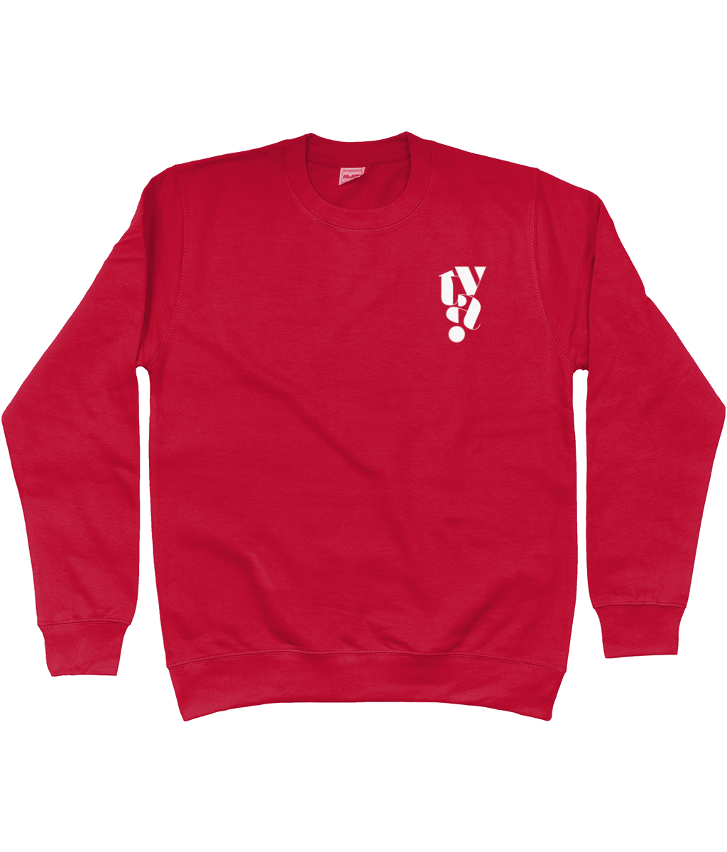 TVA Sweater zwart/rood