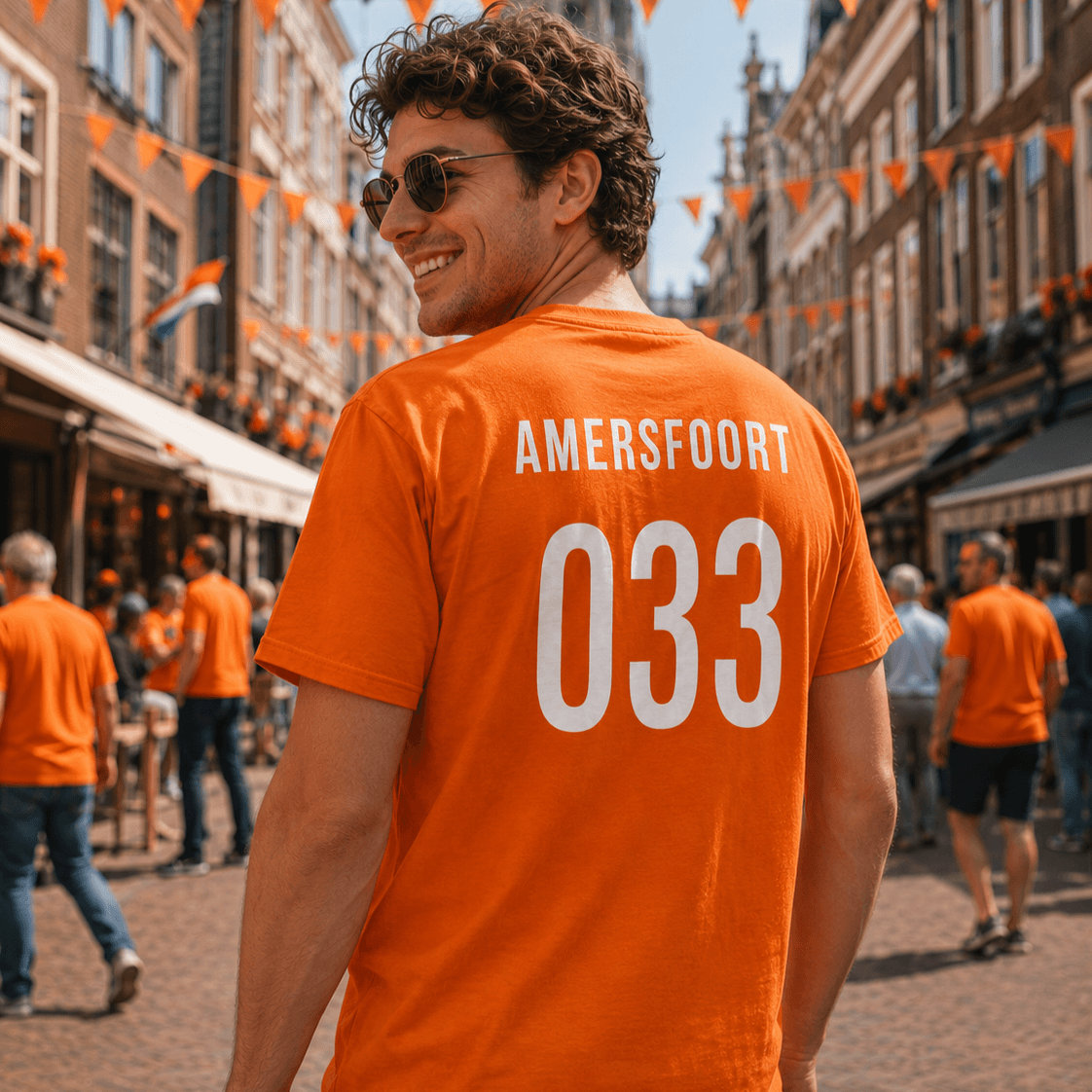 Amersfoort 033 oranje tshirt