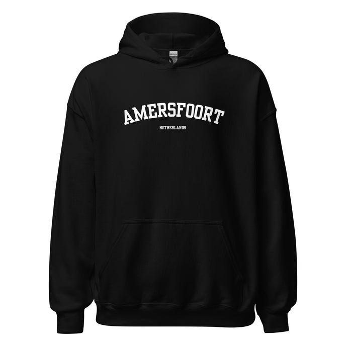 Amersfoort City Hoodie Zwart