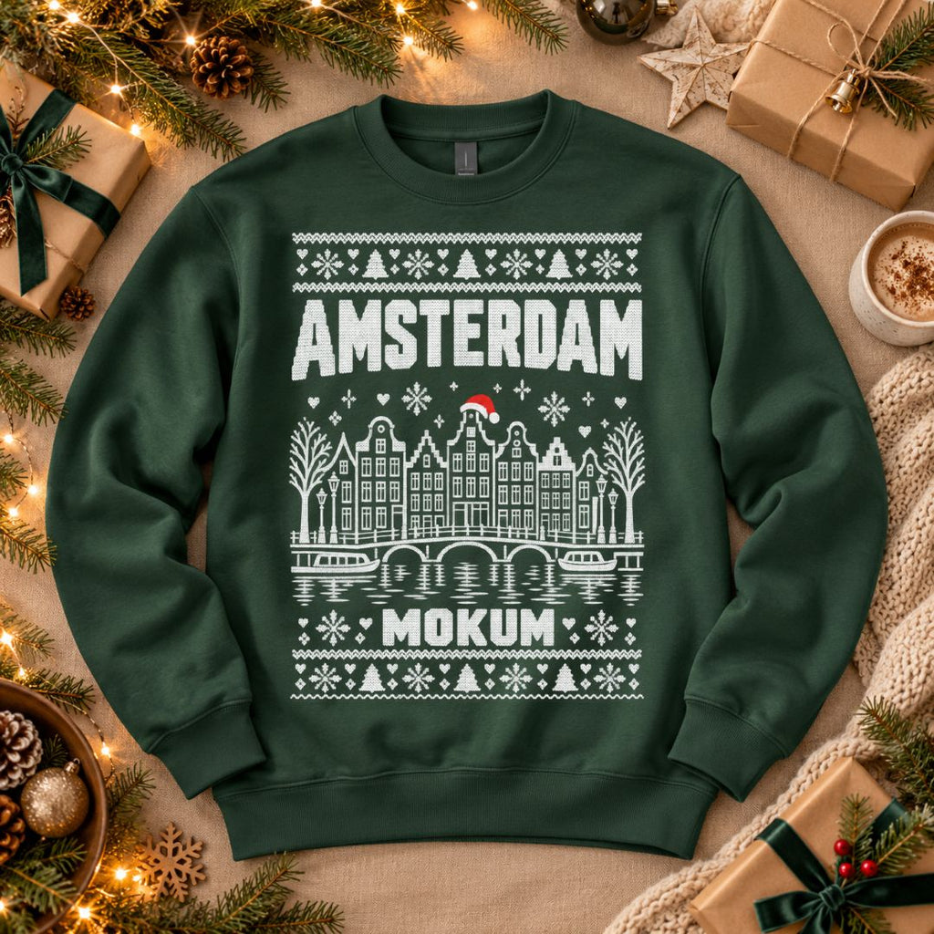 Amsterdam Kersttrui Mokum