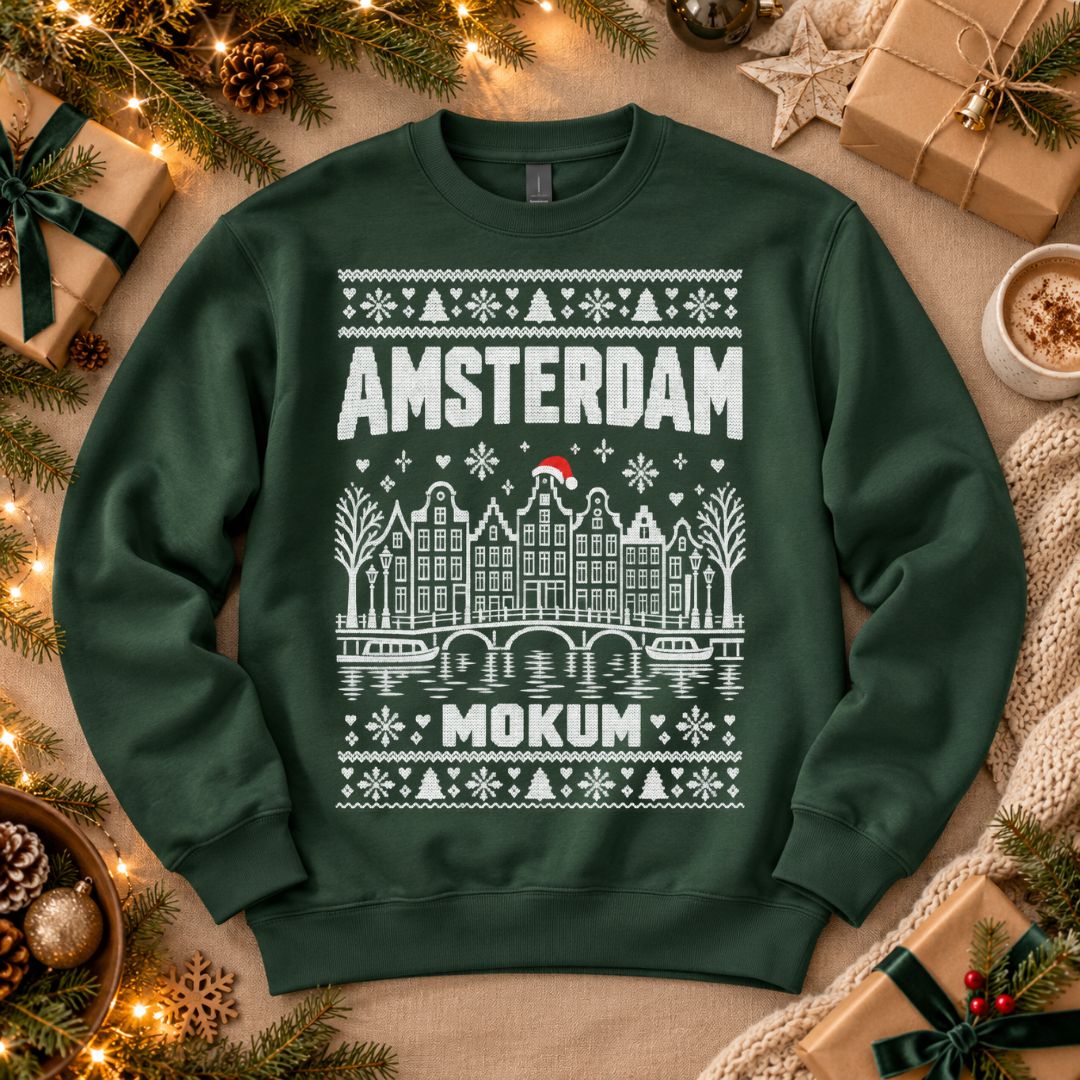 Amsterdam Kersttrui Mokum