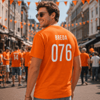 Breda 076oranje tshirt wk