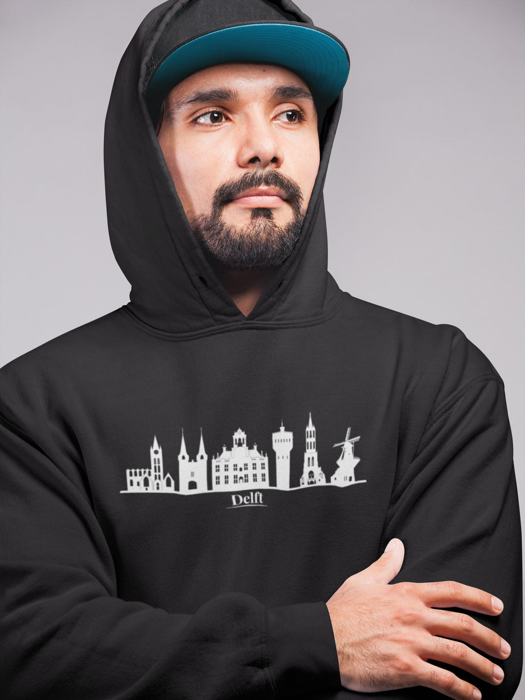 Delft Skyline Hoodie Trui
