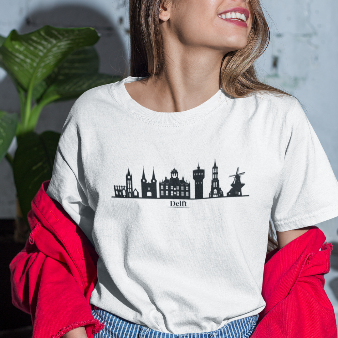 Delft skyline tshirt cadeau