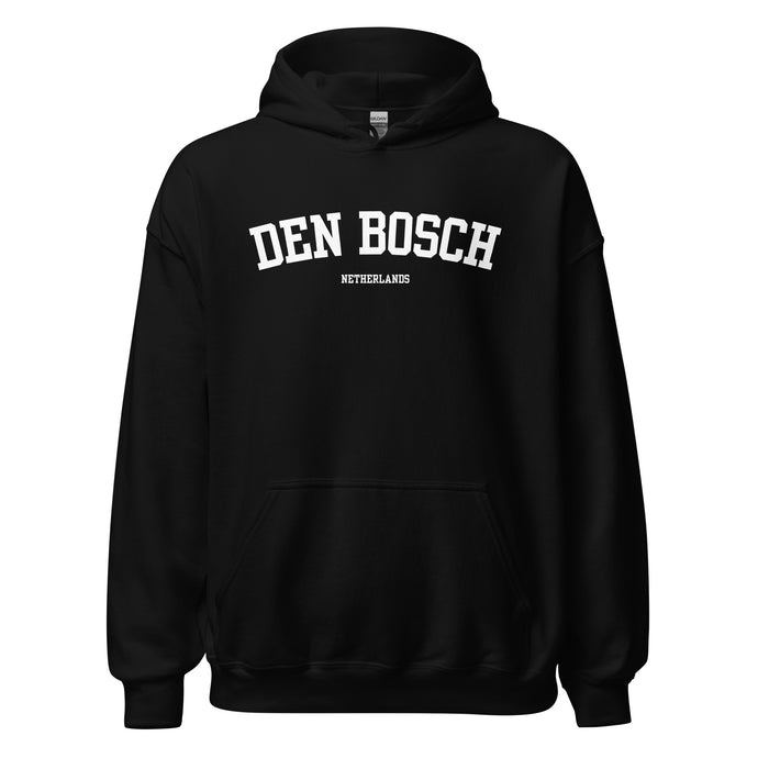 Den Bosch City Hoodie Trui Zwart