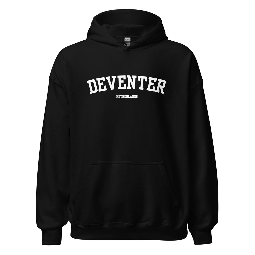 Deventer City Hoodie Zwart