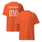 Groningen 050 oranje Tshirt
