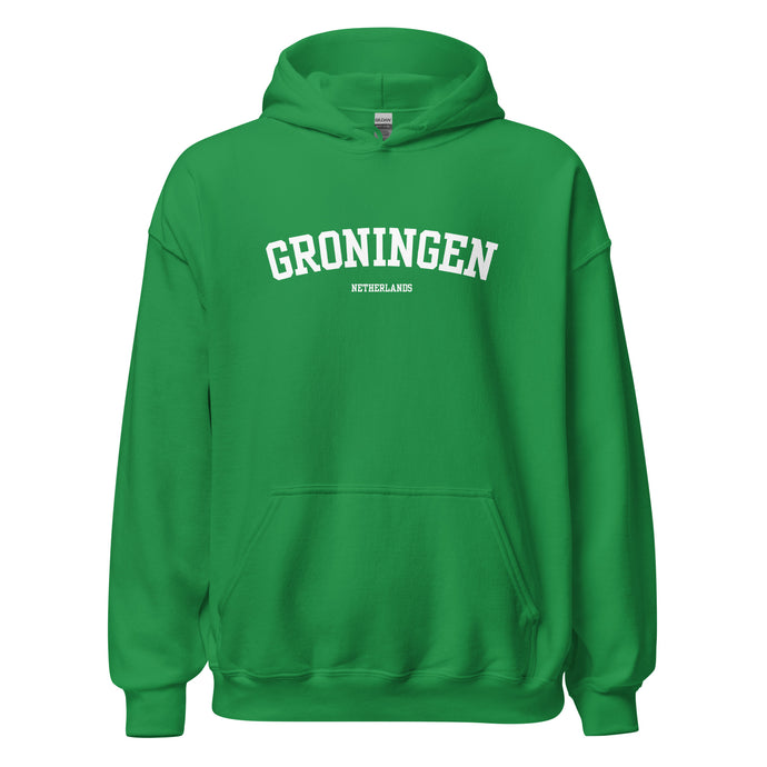 Groningen City Hoodie Groen