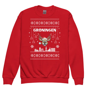 Groningen kersttrui voor kinderen