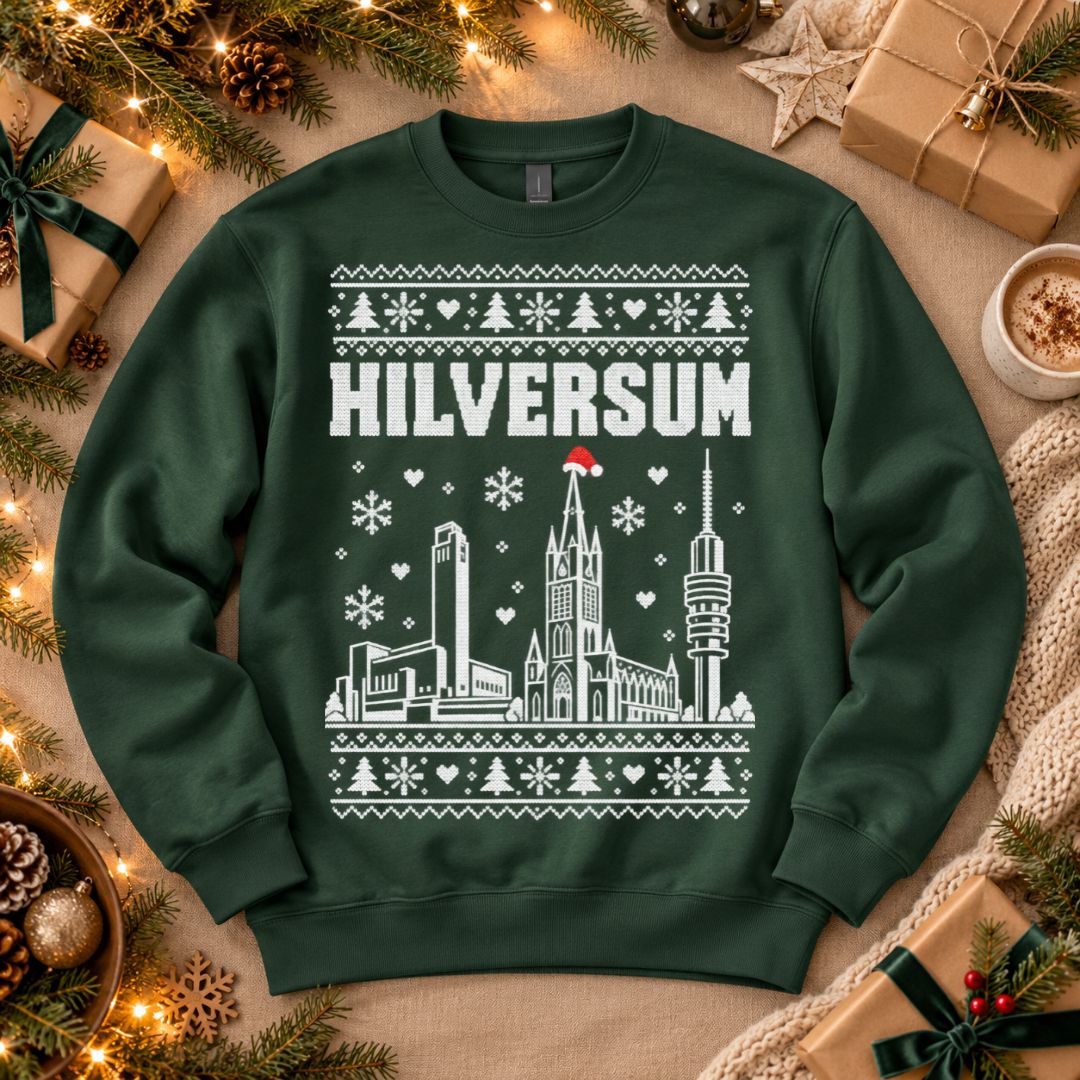 Hilversum foute kersttrui