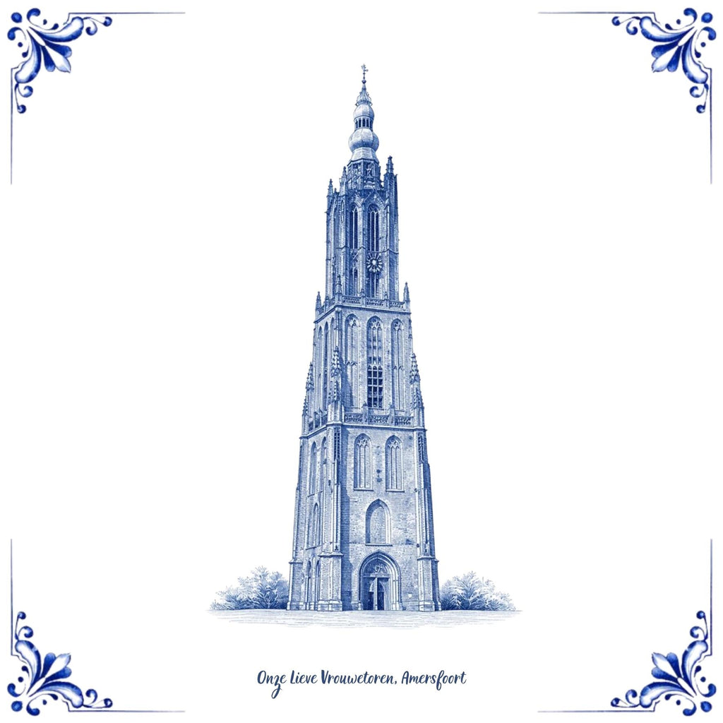 Amersfoort Tegeltje | Onze Lieve Vrouwetoren