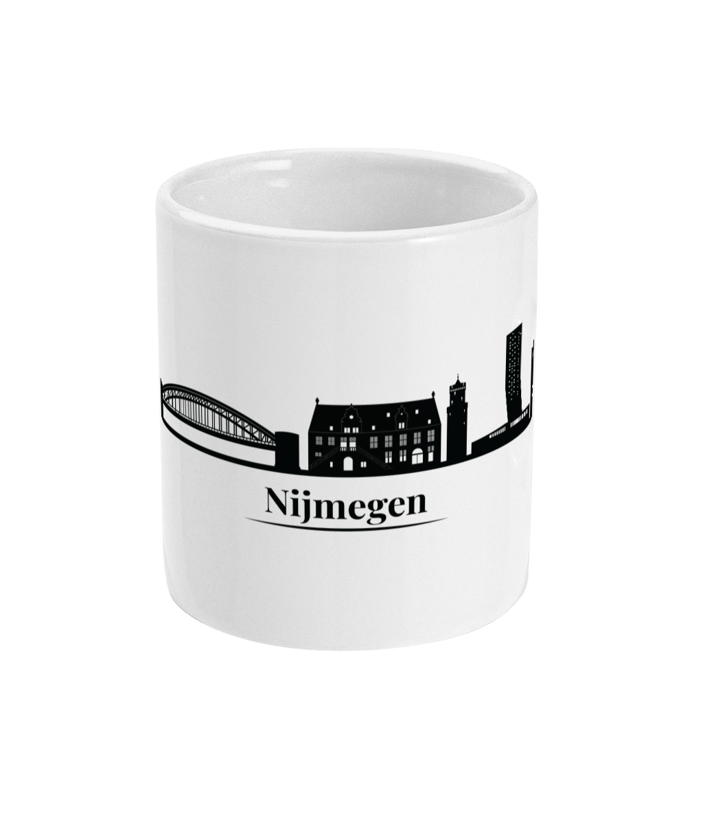 Mok met skyline nijmegen