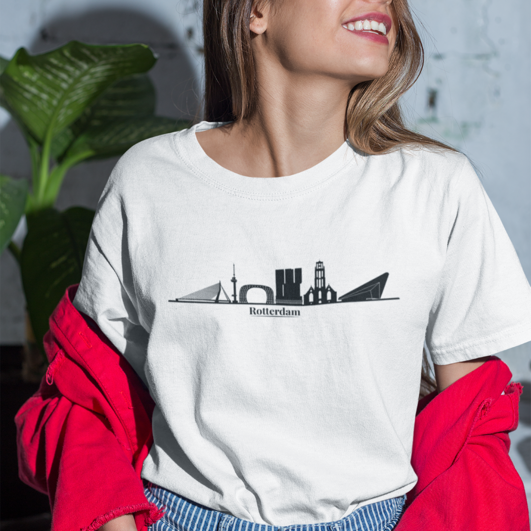 Rotterdam skyline tshirt cadeau