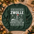 Zwolle Kersttrui met stadsiconen