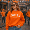 Zwolle Oranje Sweater voor Koningsdag