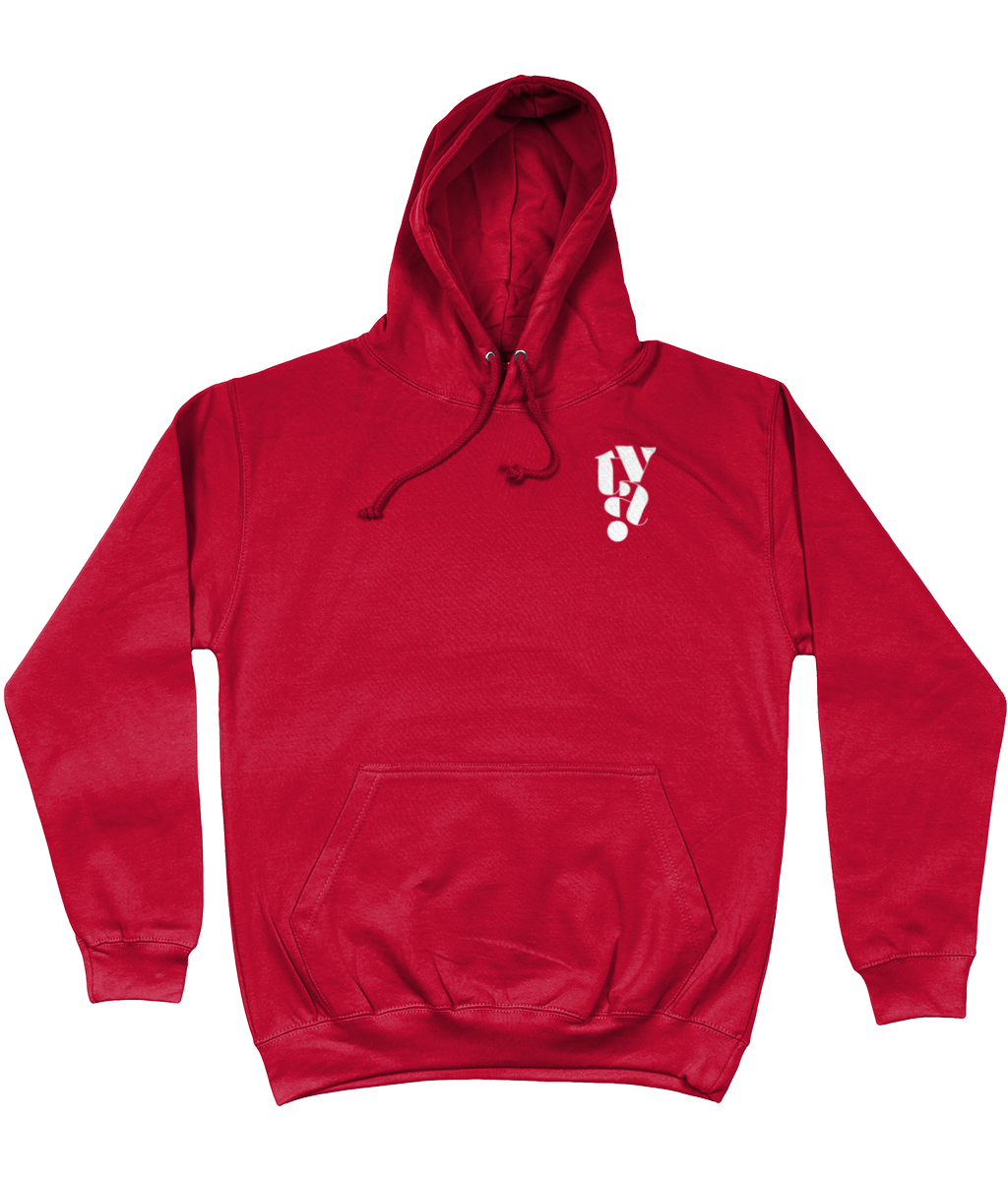 TVA Hoodie met Capuchon - Zwart/Rood