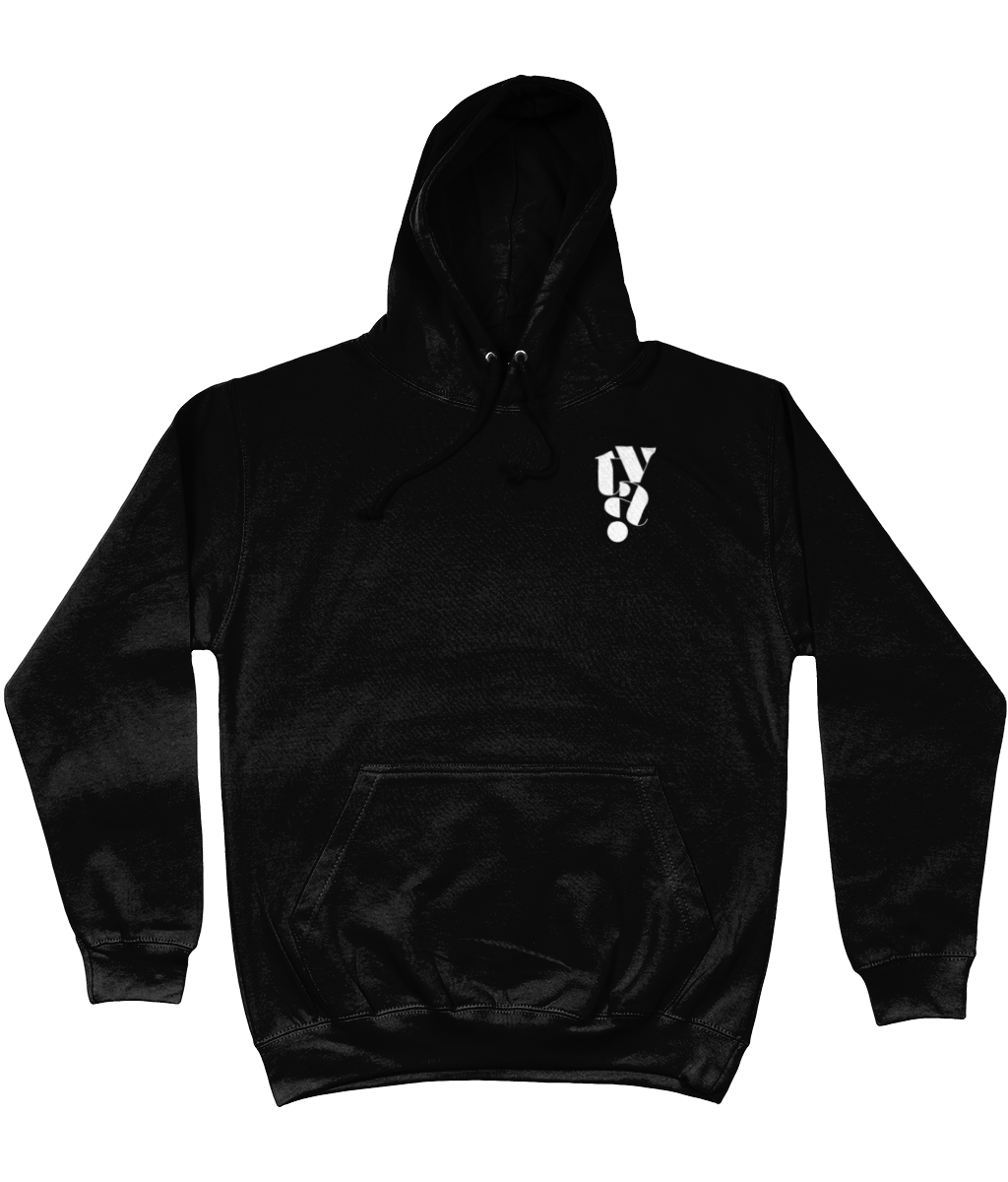 TVA Hoodie met Capuchon - Zwart/Rood