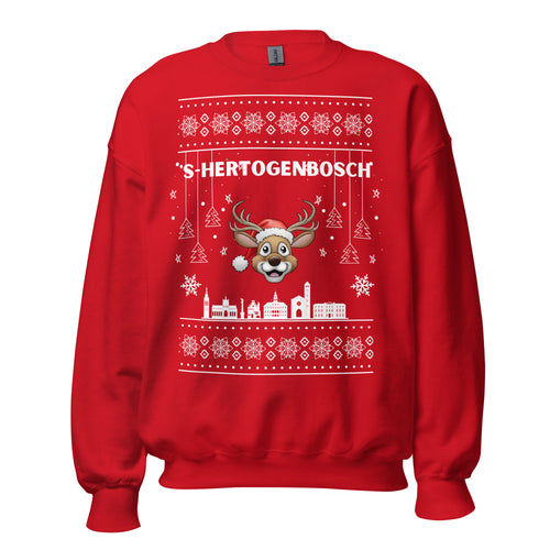 Rode Kersttrui s-hertogenbosch