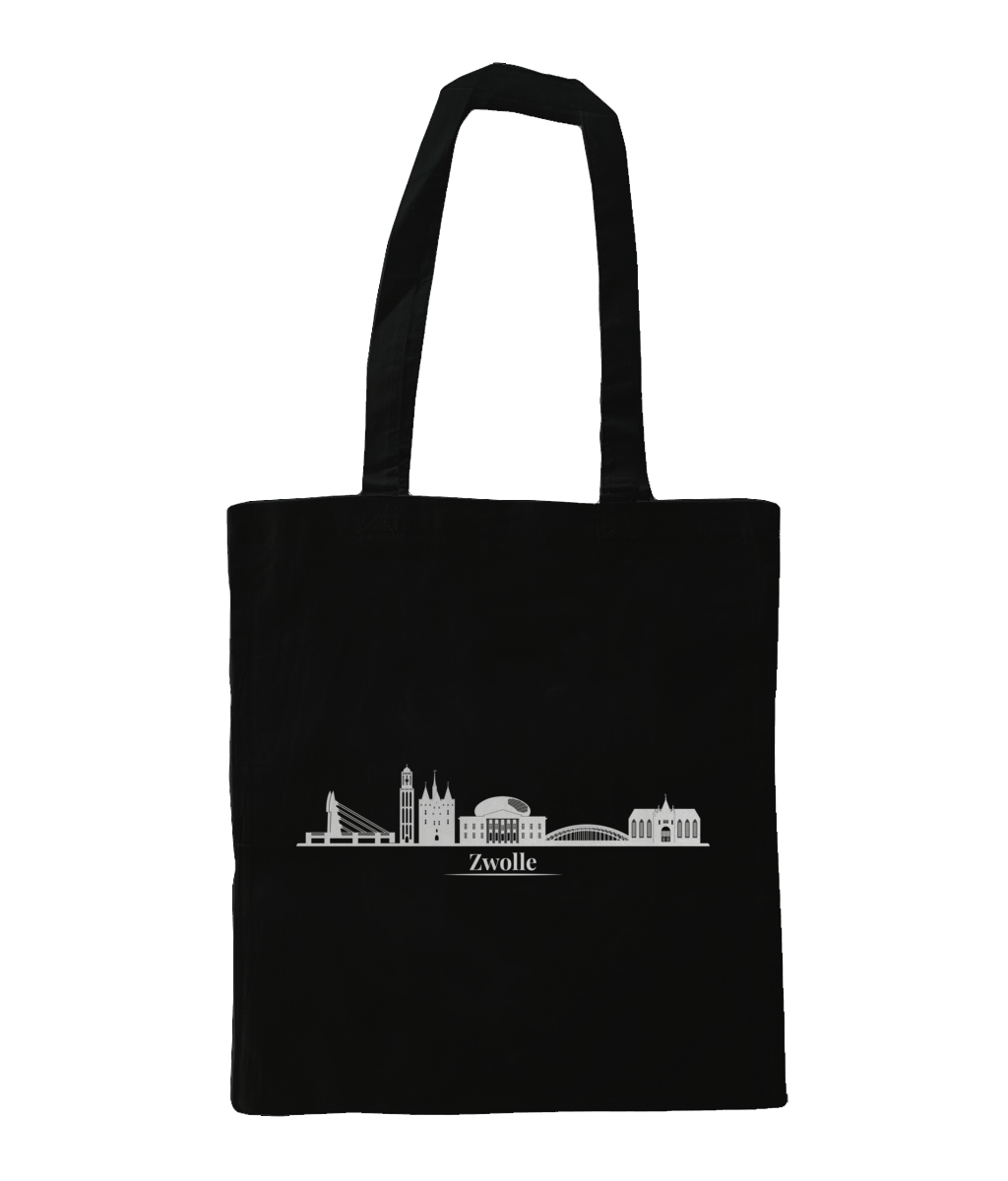 Zwolle skyline draagtas / tote bag