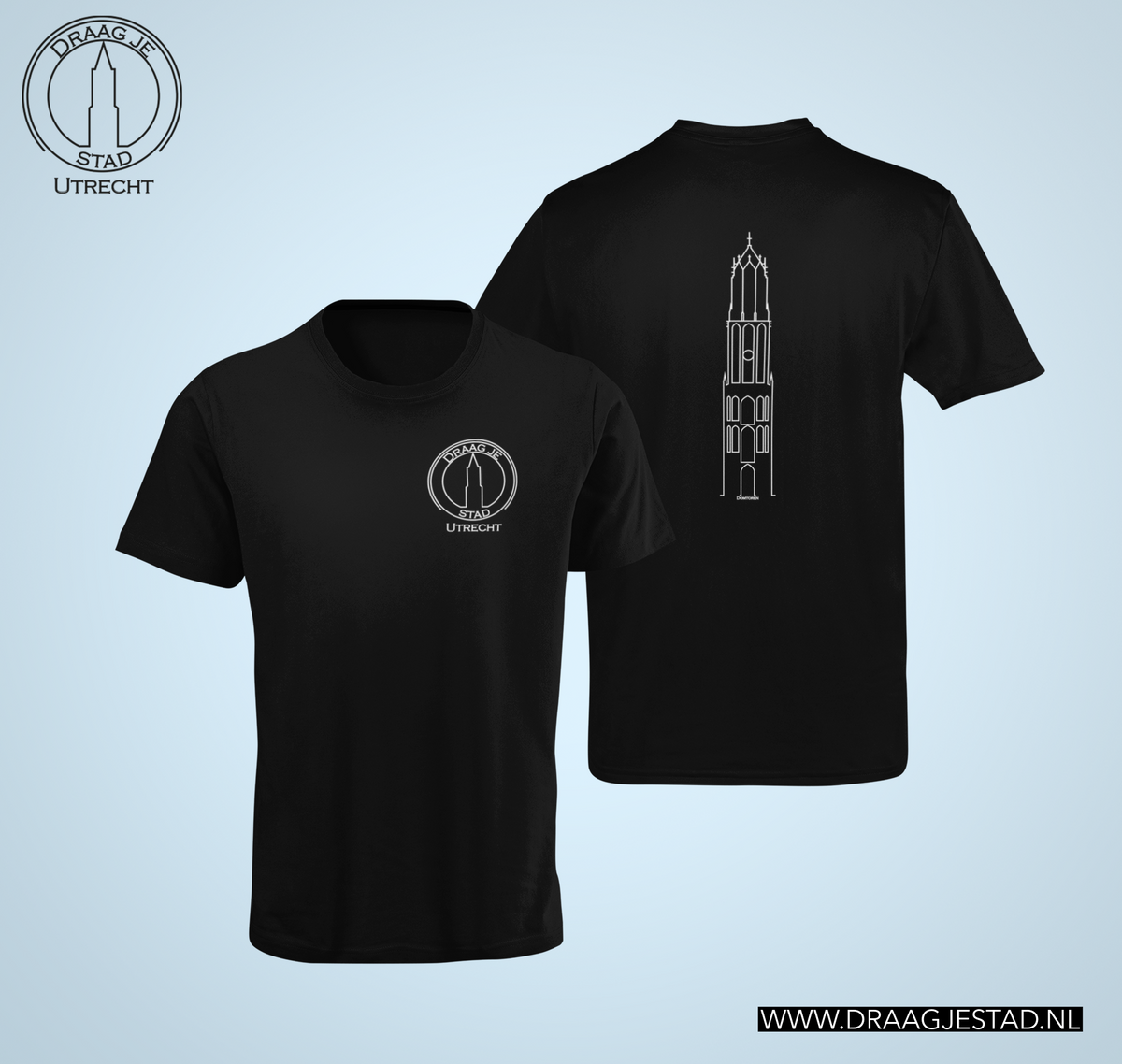Domtoren Utrecht - Unisex t-shirt