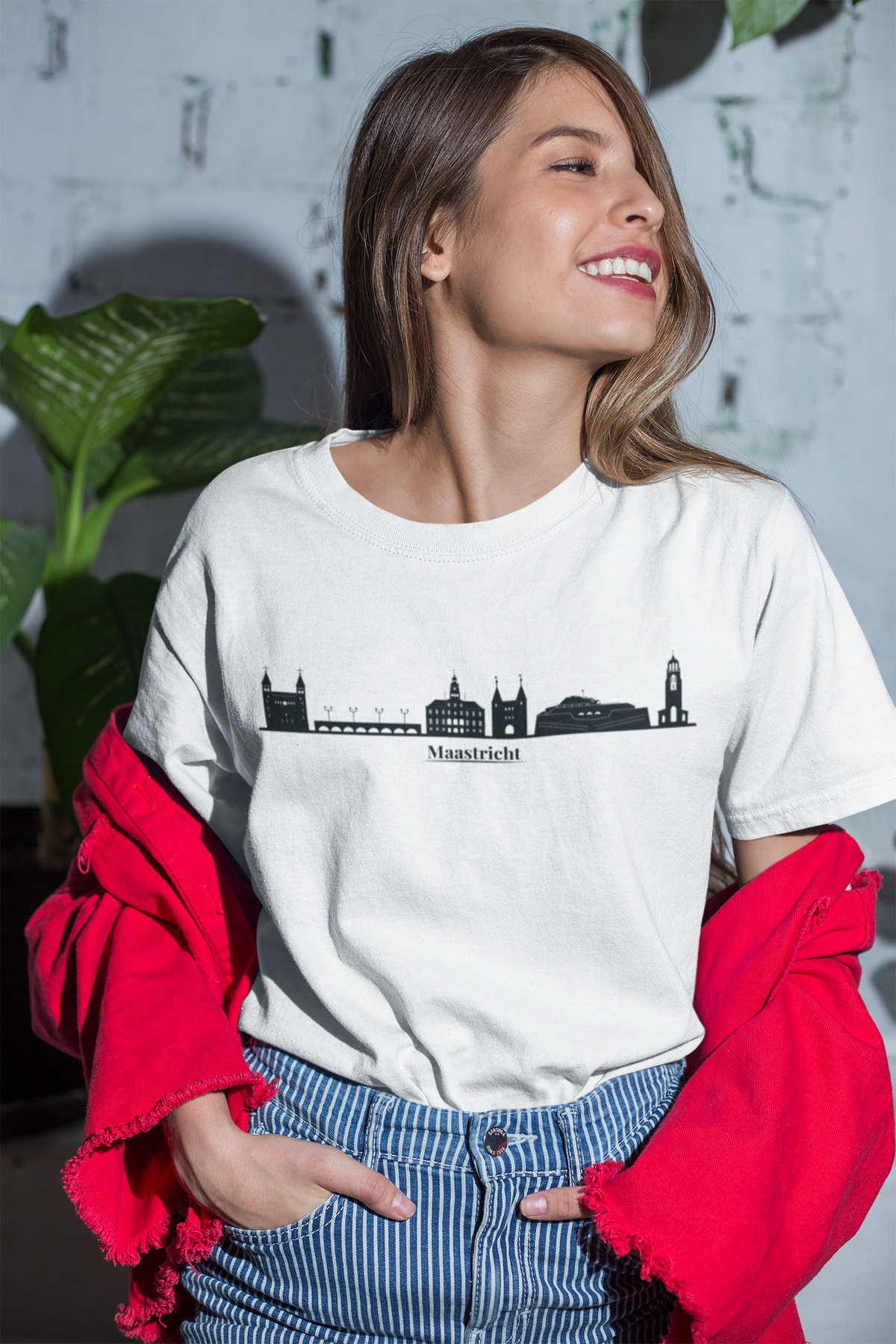 Maastricht / Mestreech Skyline T-shirt