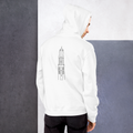 Domtoren Utrecht - Unisex Hoodie wit
