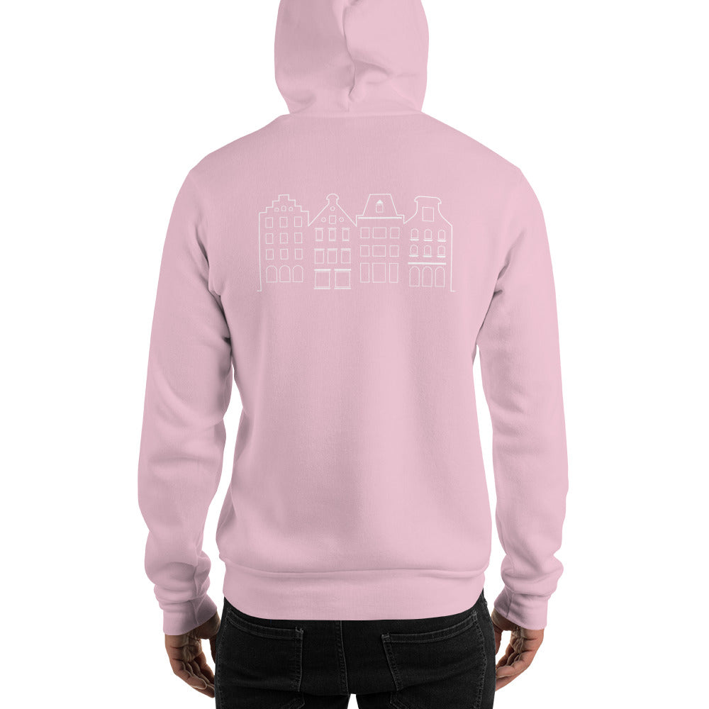 Grachtenpanden Amsterdam - Hoodie
