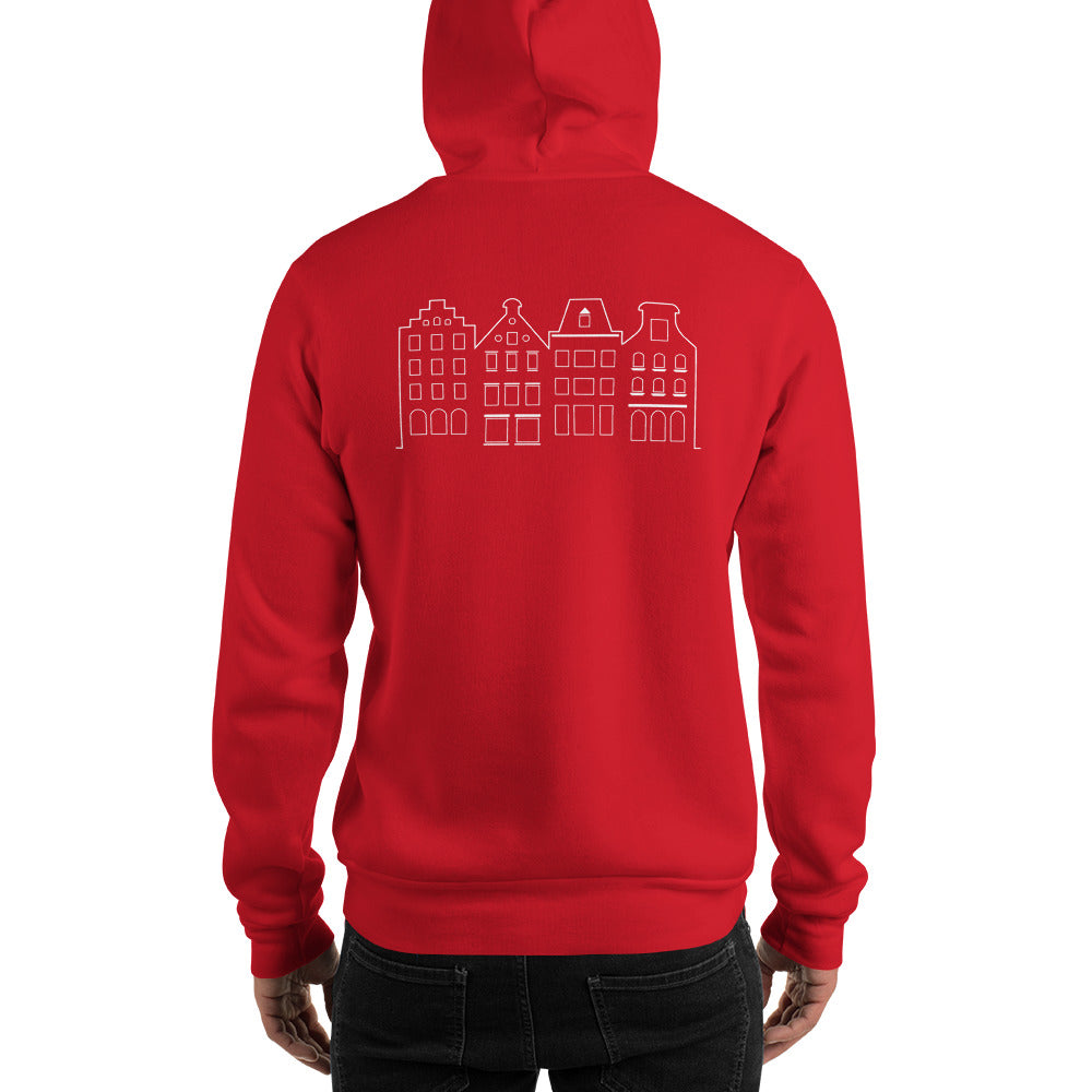 Grachtenpanden Amsterdam - Hoodie