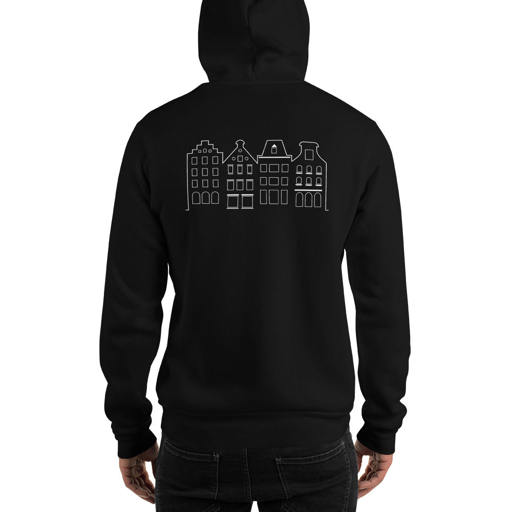 Grachtenpanden Amsterdam - Hoodie