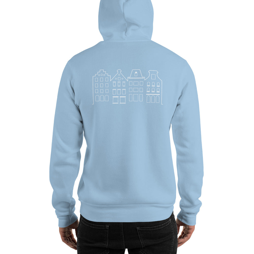 Grachtenpanden Amsterdam - Hoodie